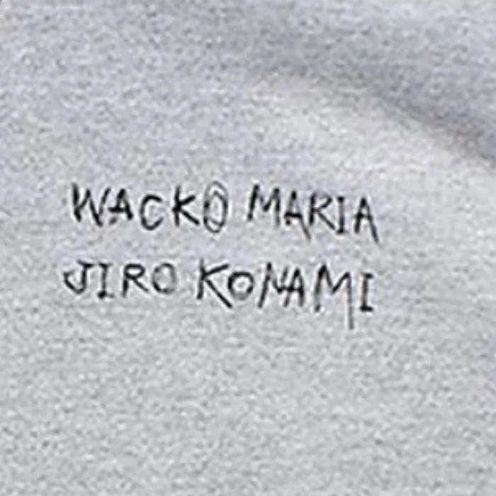 WACKO MARIA  |Pullovers Unisex Collaboration Long Sleeves Plain Cotton