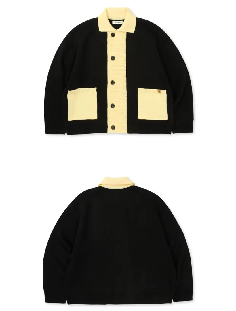 Wai Kei  |Casual Style Street Style Logo Cardigans