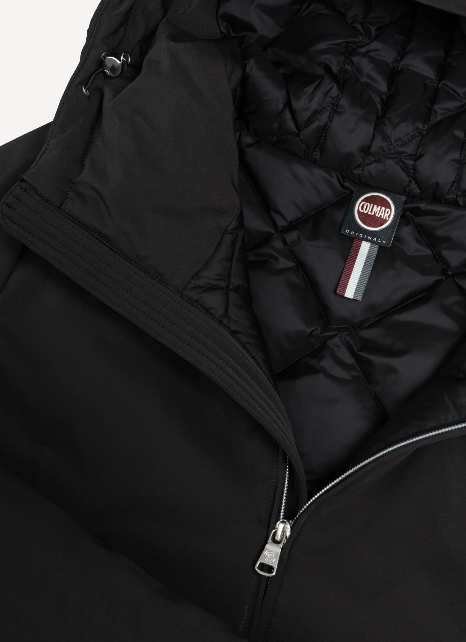 Waterproof fabric down jacket-