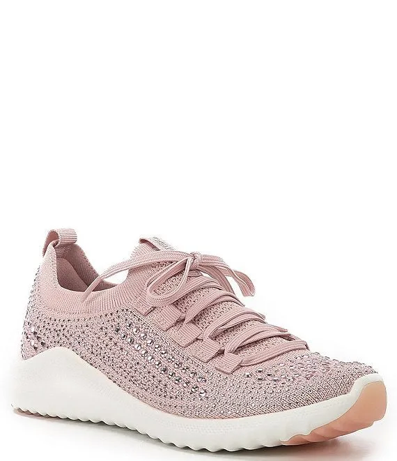 WOMEN'S AETREX CARLY SPARKLE SNEAKER |  PINK