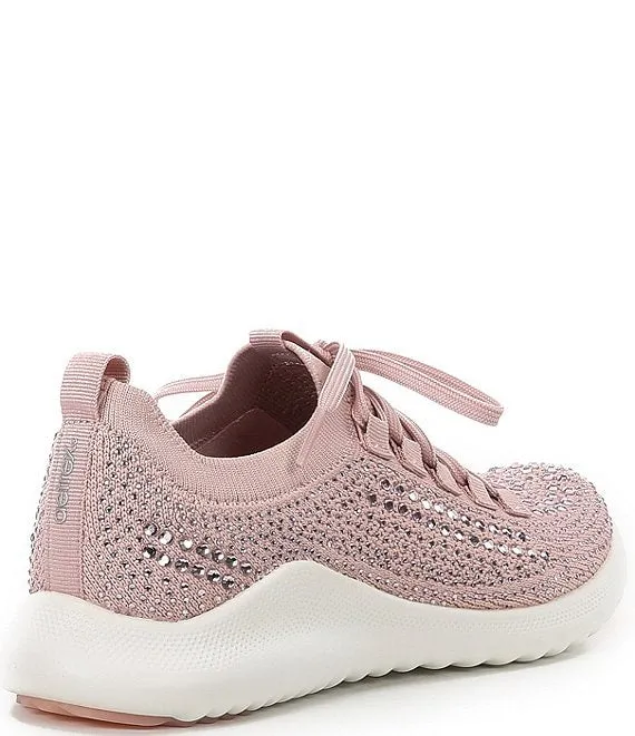 WOMEN'S AETREX CARLY SPARKLE SNEAKER |  PINK