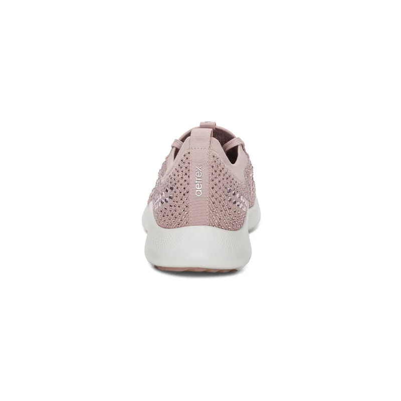 WOMEN'S AETREX CARLY SPARKLE SNEAKER |  PINK