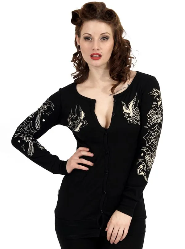 Women's Snake Razor Cardigan