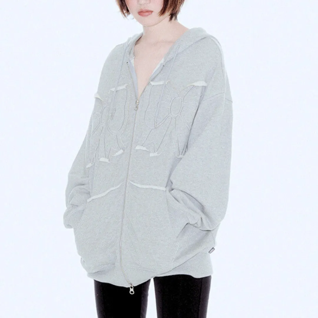 YOUHEE  |Unisex Street Style Long Sleeves Plain Cotton Oversized