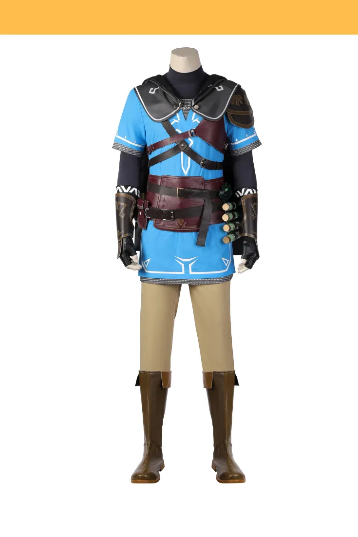 Zelda Breath of the Wild 2 Tears of the Kingdom Link Cosplay Costume