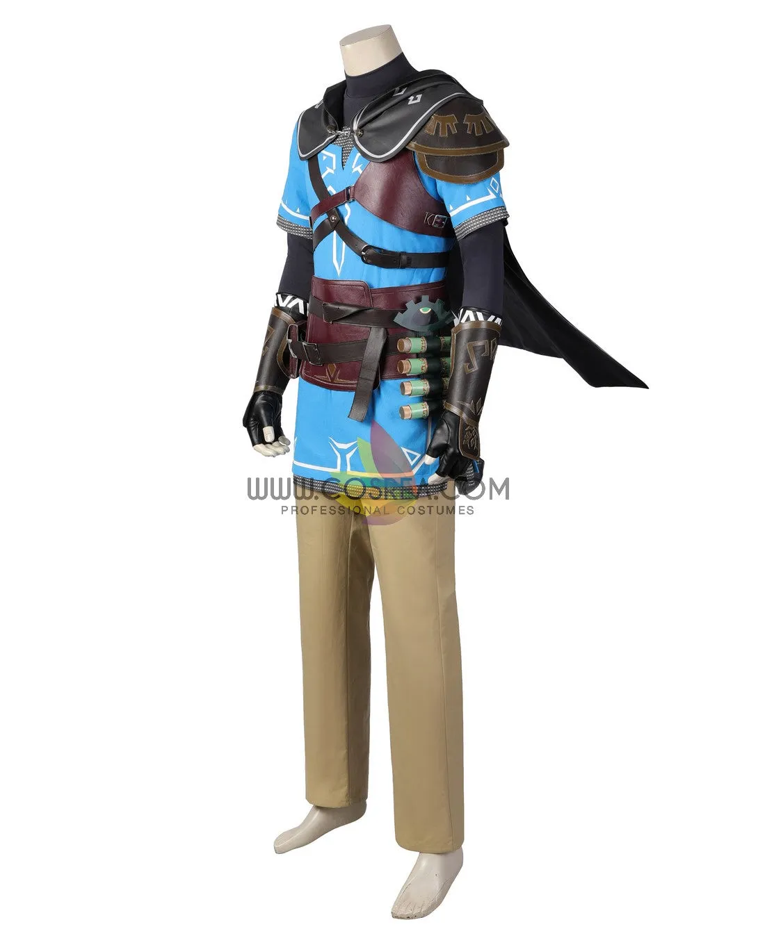 Zelda Breath of the Wild 2 Tears of the Kingdom Link Cosplay Costume